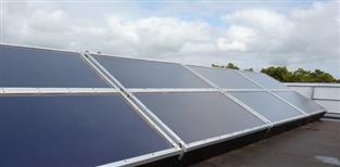 Panneaux solaires thermiques Hôtel La Concorde LA BAULE