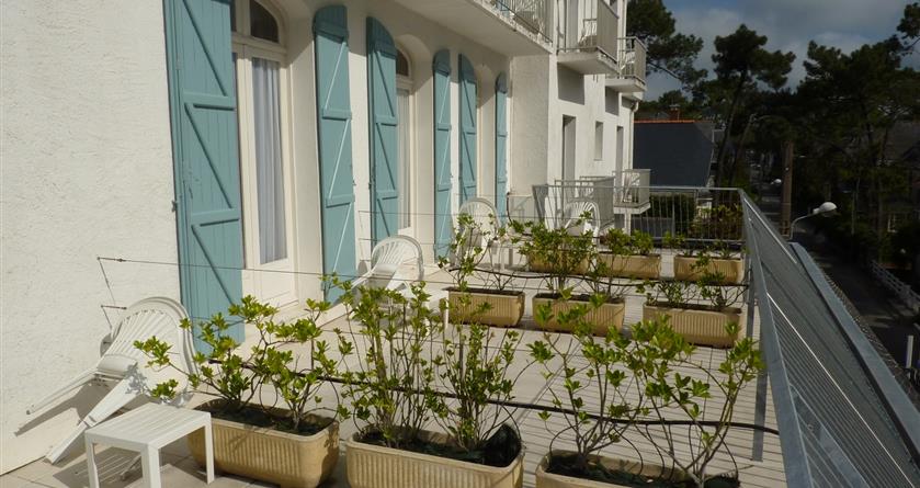 Chambres à la Baule en Loire Atlantique accès plage - Hotel La Concorde La Baule